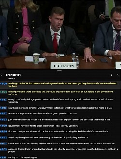 told to go to the VA but there's no VA diagnostic code so we're not getting them care it's not consistent we have funding available that's allocated that we could provide to take care of all of our people in our government we're not