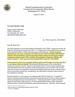 August 12, 2024, You are requesting information on 