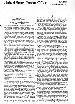 Dec. 26, 1961- HYPNOTIC INDUCER, Robert L. Carlin, 920 College Ave., Alton, Ill.