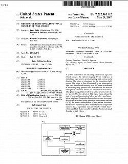 May 29, 2007- METHOD FOR DETECTING A FUNCTIONAL SIGNAL IN RETINAL IMAGES, May 29, 2007