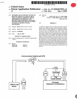 Sep. 3, 2020- METHODS AND AUTOMATIC SYSTEM TO IDENTIFY WHO IS VICTIMS OF ABUSE VOICE TO SKULL & REMOTE NEURAL MONITORING TECHNOLOGY AND IDENTIFY WHO IS REMOTE ATTACKER OR OPERATOR USING DEVICE OF VOICE TO SKULL & REMOTE NEURAL MONITORING, US 2020/0275874 A1
