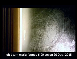 Dr Matthew’s Mivrowave captured on apartment window.
